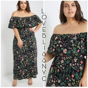 🌸Plus Size Flounce Maxi Jumpsuit